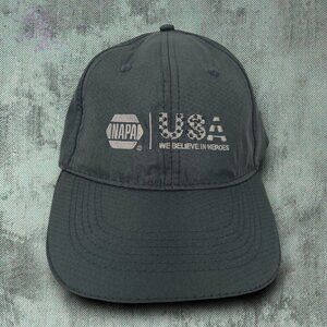 NAPA Hat USA We Believe In Heroes Intrepid Fallen Heroes Fund Adjustable Cap New